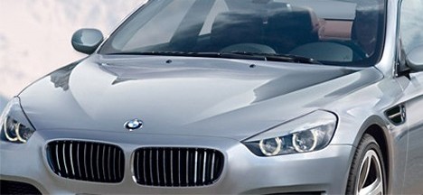 BMW pictured in the original business website